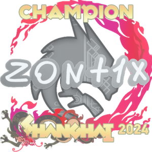 Sticker | zont1x (Champion) | Shanghai 2024