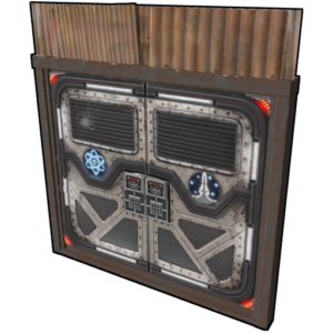 Space Base Sheet Metal Double Door