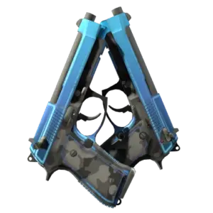 StatTrak™ Dual Berettas | Urban Shock (Factory New)