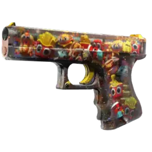 StatTrak™ Glock-18 | Snack Attack (Battle-Scarred)