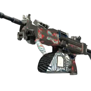 StatTrak™ Negev | Dazzle (Battle-Scarred)