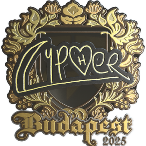 Sticker | Cypher (Gold) | Budapest 2025