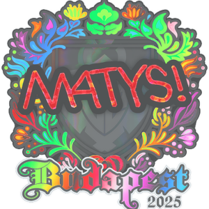Sticker | MATYS (Holo) | Budapest 2025