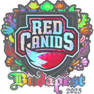Sticker | RED Canids (Holo) | Budapest 2025