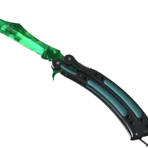 ★ StatTrak™ Butterfly Knife | Gamma Doppler Emerald (Factory New)