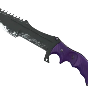 ★ StatTrak™ Huntsman Knife | Ultraviolet (Well-Worn)
