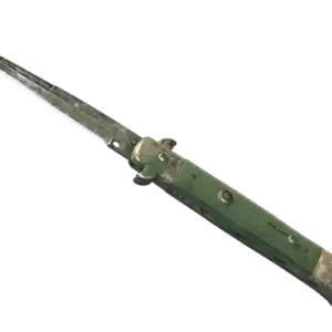 ★ StatTrak™ Stiletto Knife | Forest DDPAT (Battle-Scarred)