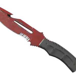 ★ StatTrak™ Survival Knife | Crimson Web (Battle-Scarred)