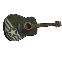 Army Acoustic Guitar