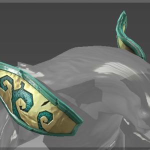 Autographed Ancient Armor Shoulder Shields