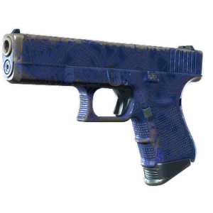 Glock-18 | Ocean Topo (Well-Worn)