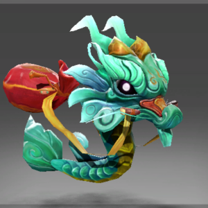 Heroic Little Green Jade Dragon