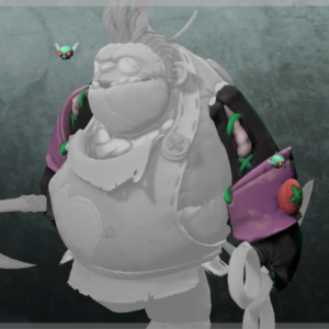 Inscribed Doll of the Dead's Arms