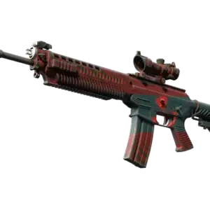 Souvenir SG 553 | Fallout Warning (Well-Worn)