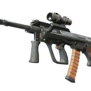 StatTrak™ AUG | Amber Slipstream (Battle-Scarred)