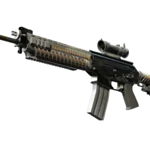 StatTrak™ SG 553 | Aerial (Battle-Scarred)
