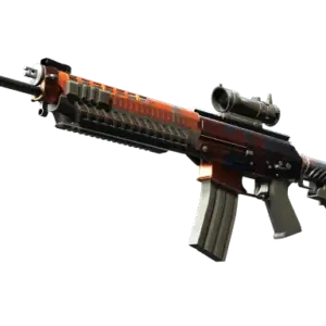 StatTrak™ SG 553 | Danger Close (Minimal Wear)