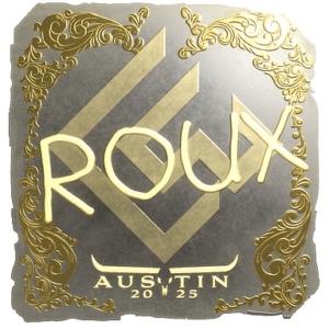 Sticker | ROUX (Gold) | Austin 2025