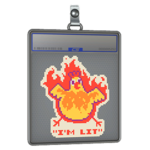 Sticker Slab | I'm Lit