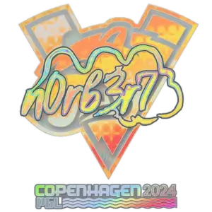 Sticker | n0rb3r7 (Holo) | Copenhagen 2024
