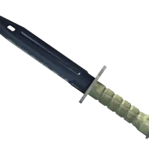 ★ Bayonet | Blue Steel (Battle-Scarred)