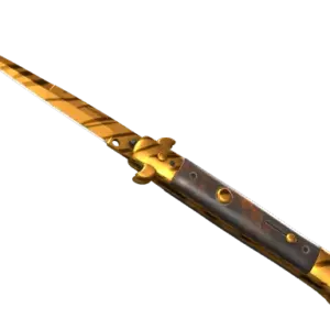 ★ StatTrak™ Stiletto Knife | Tiger Tooth (Factory New)