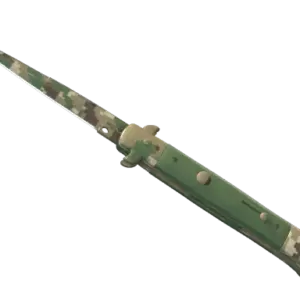 ★ Stiletto Knife | Forest DDPAT (Well-Worn)