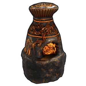 Antique Black Furnace