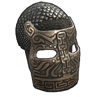 Bronze War Mask