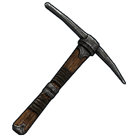 Damascus Steel Pickaxe