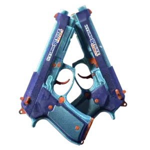 Dual Berettas | Hydro Strike (Well-Worn)