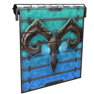Glacial Visage Garage Door