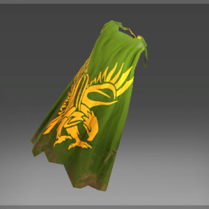 Inscribed Gilded Falcon Cloak