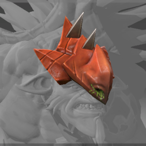 Inscribed Heavy Barbed Head