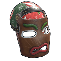 Naughty Gingerbread Facemask