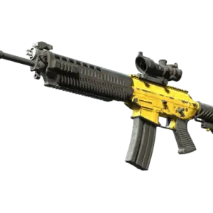 SG 553 | Bulldozer (Battle-Scarred)