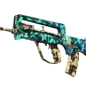 Souvenir FAMAS | Waters of Nephthys (Battle-Scarred)