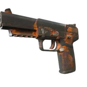 Souvenir Five-SeveN | Orange Peel (Battle-Scarred)