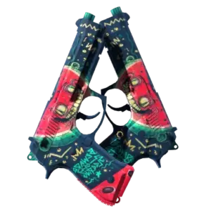 StatTrak™ Dual Berettas | Melondrama (Minimal Wear)