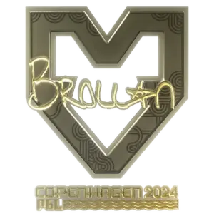 Sticker | Brollan (Gold) | Copenhagen 2024