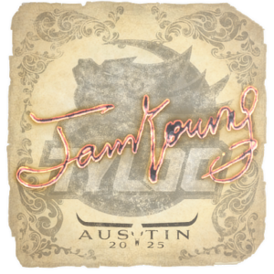 Sticker | JamYoung | Austin 2025