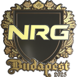 Sticker | NRG (Gold) | Budapest 2025