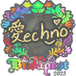 Sticker | Techno4K (Holo) | Budapest 2025