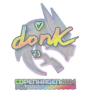Sticker | donk (Holo) | Copenhagen 2024