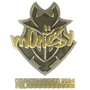 Sticker | m0NESY (Gold) | Copenhagen 2024