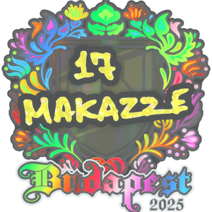 Sticker | makazze (Holo) | Budapest 2025