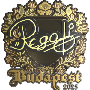 Sticker | regali (Gold) | Budapest 2025