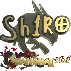 Sticker | sh1ro (Gold) | Shanghai 2024