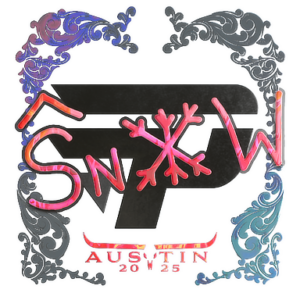 Sticker | snow (Holo) | Austin 2025