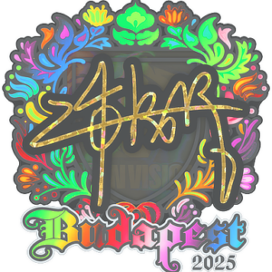 Sticker | z4KR (Holo) | Budapest 2025